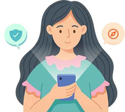 <h2 class="mainheadline">Your <span style="color: #fe906d;">personalised</span> guide <br />for difficult <span style="color: #fe906d;"> moments</span></h2>
