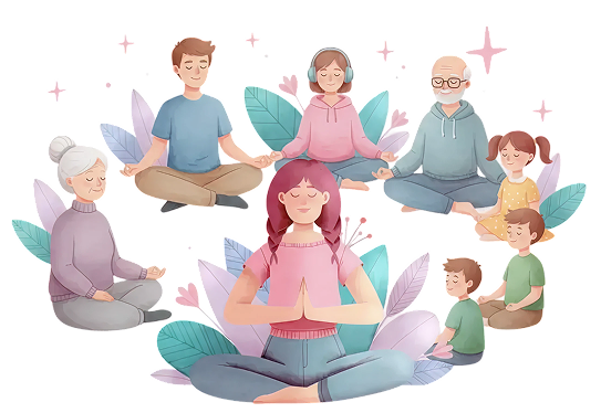 <h2 class="mainheadline">A mental health space where <span style="color: #fe906d;">families <br /> support </span> well being together</h2>
